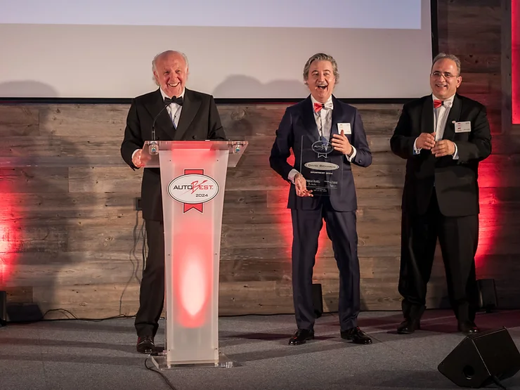 David Richards presented with Sportbest 2024 Award